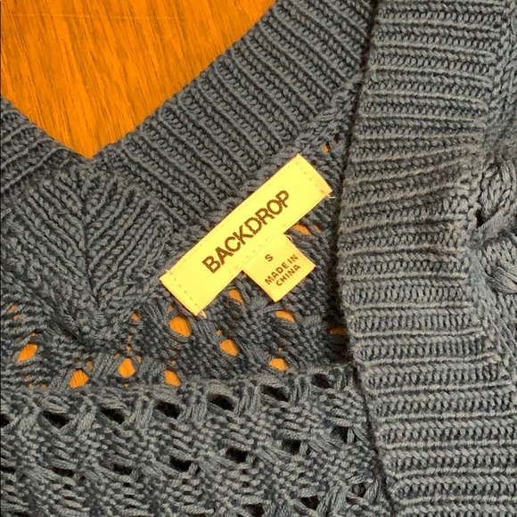 Backdrop knit sweater - Picture 2 of 3